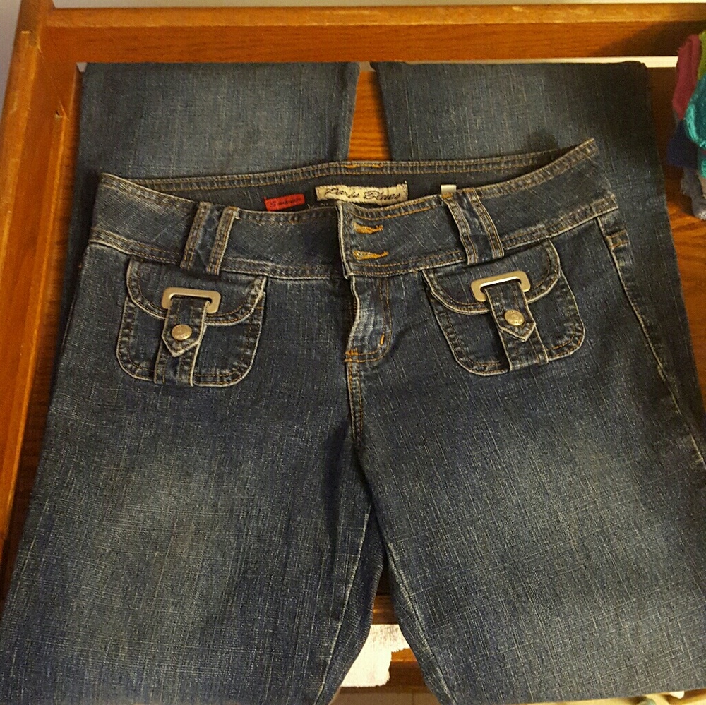 Paris Blues dark wash boot cut jeans size 11